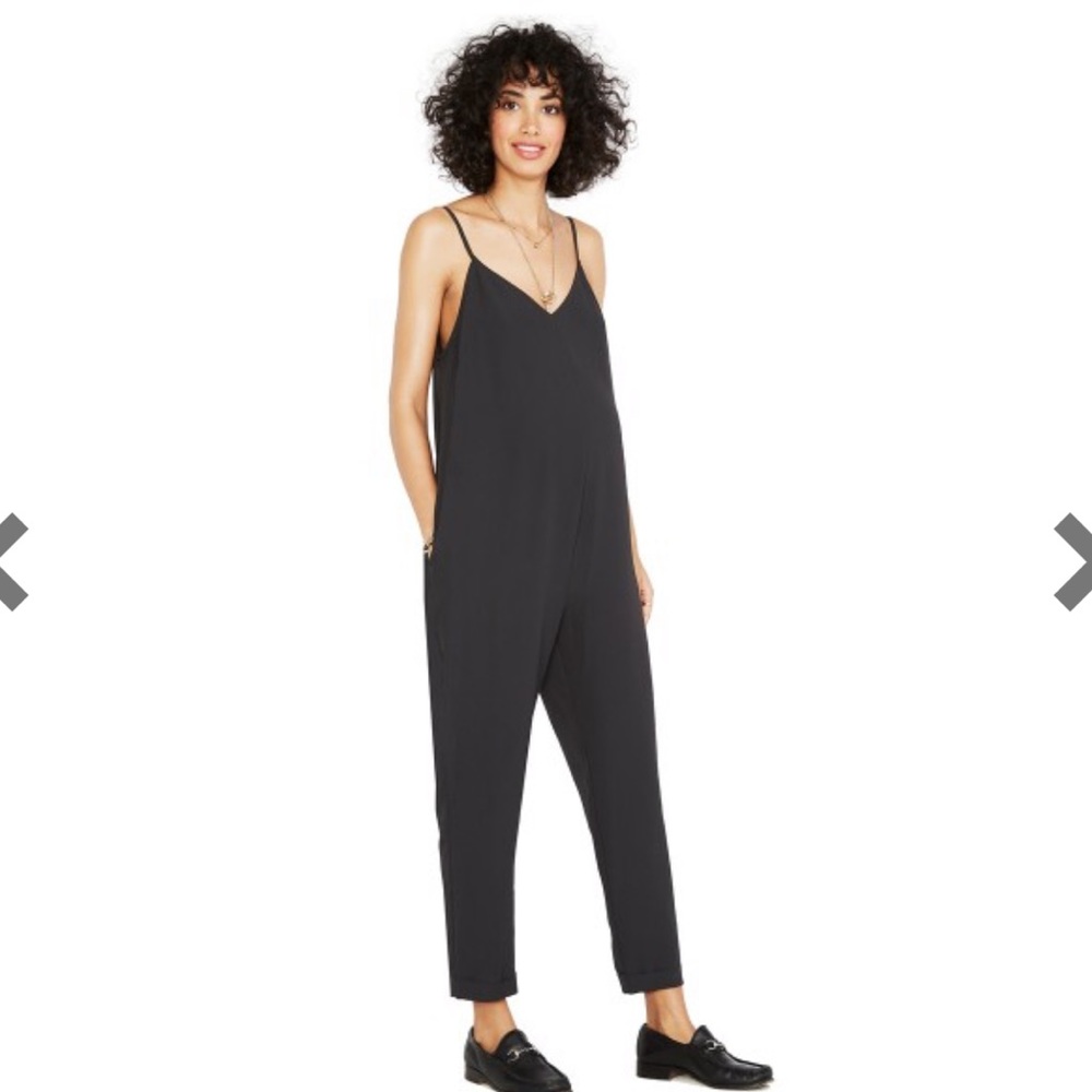 Hatch Georgie Jumpsuit size 2 black